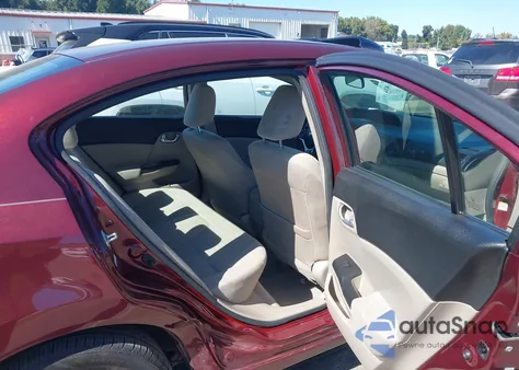 2012 Honda Civic Ex from USA, damaged, VIN 2HGFB2F84CH534780